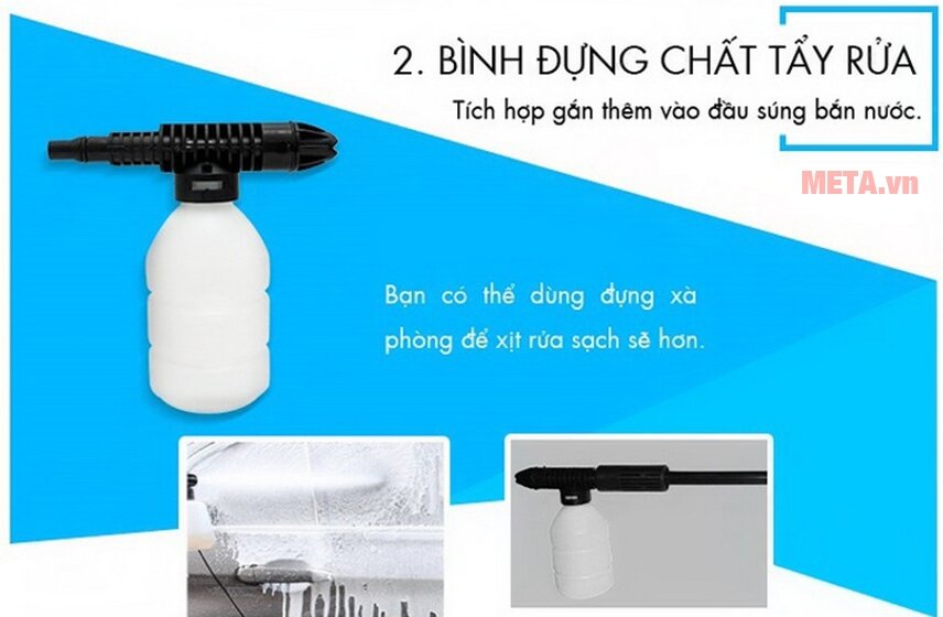 Máy xịt rửa xe cao áp Kachi MK-103