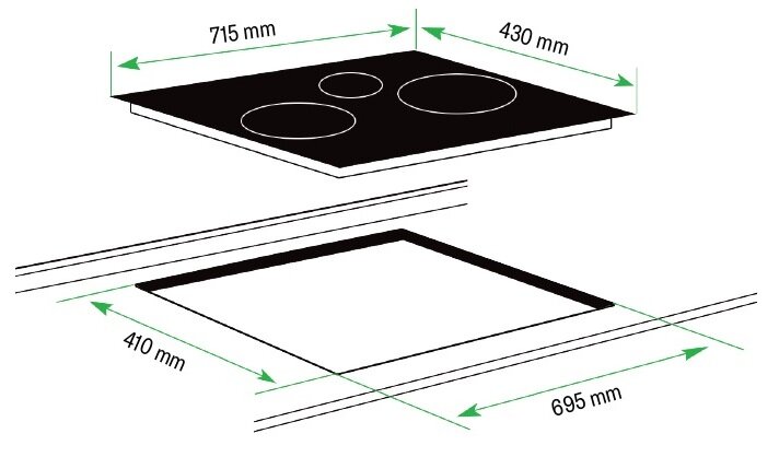 Bếp điện từ NapolliA NA-ICT301
