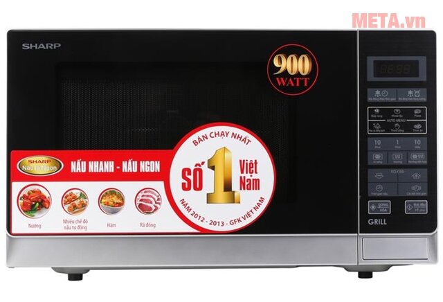 Lò vi sóng điện tử có nướng Sharp R-G572VN-S 25 lít