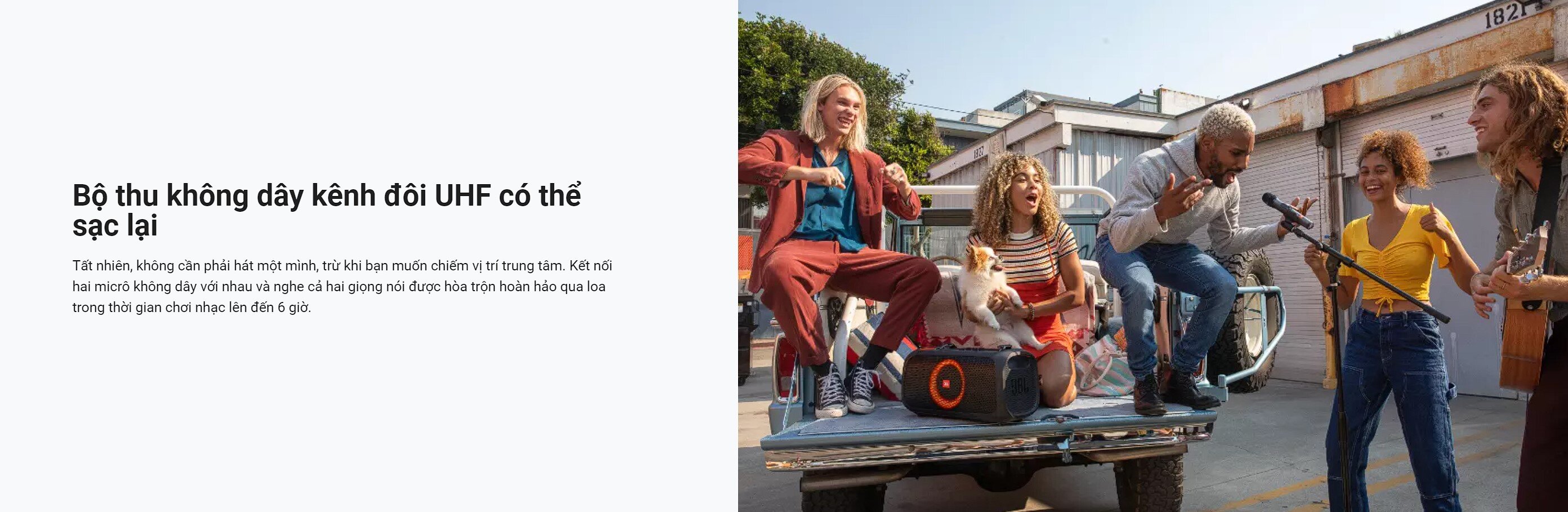 Bộ 02 chiếc Micro không dây JBL WIRELESS