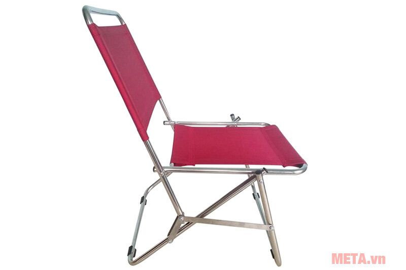 Ghế xếp inox có lưng tựa Thanh Long GXI-L01