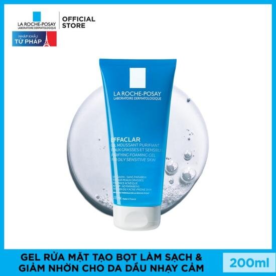 Gel Rửa Mặt La Roche-Posay Effeclar Purifying Foaming Gel 200ml