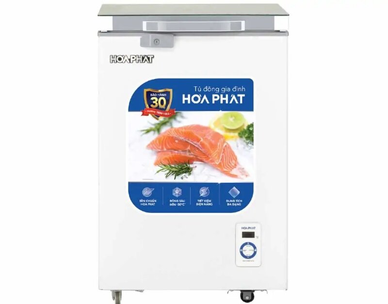 Tủ đông Hòa Phát 1 ngăn 107 lít AD6107.T1