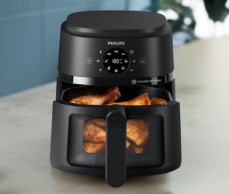 nồi chiên không dầu Philips NA220/00 được cài đặt sẵn 13 chương trình nấu