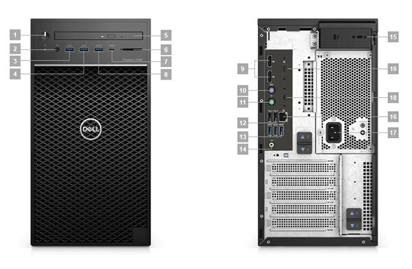 Máy trạm Workstation Dell Precision 3650 42PT3650D19