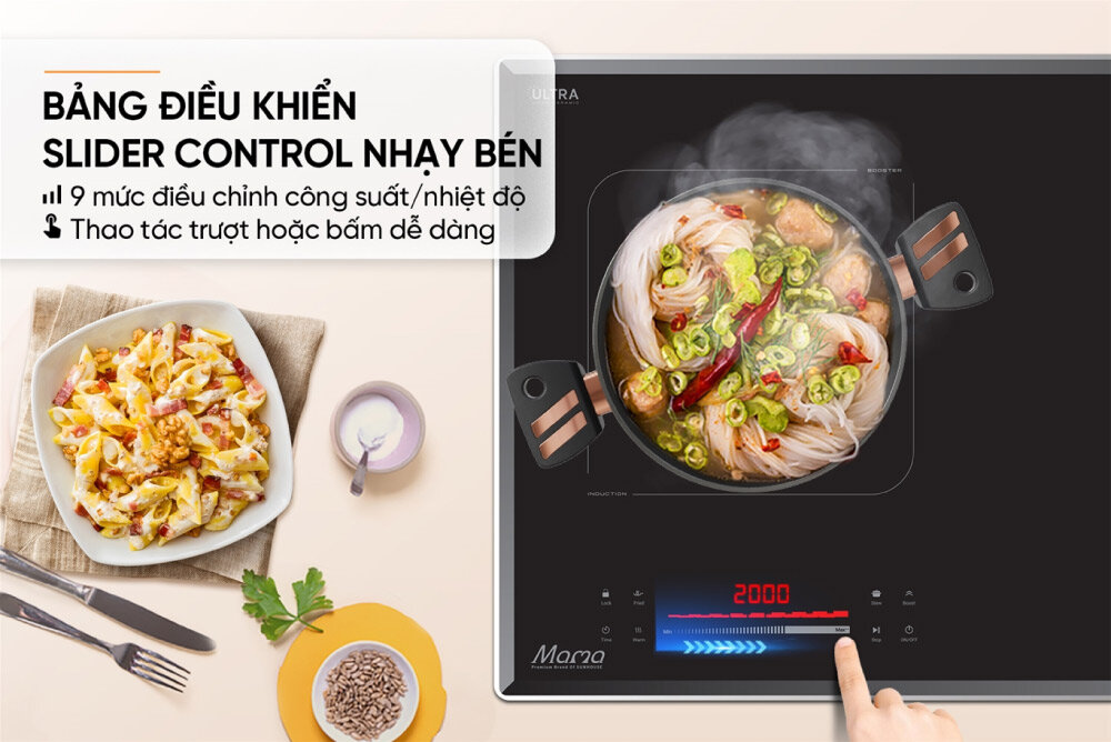 Bảng điều khiển cảm ứng Slider Control nhanh nhạy