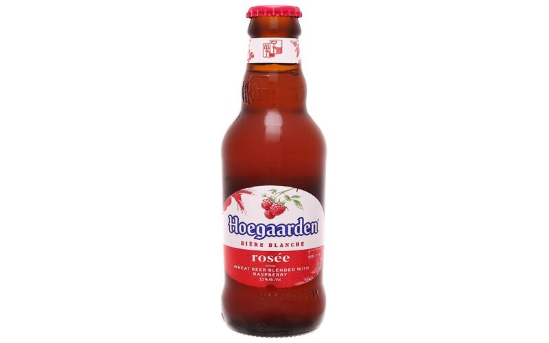 Thùng 24 chai bia Hoegaarden Rosée 248ml