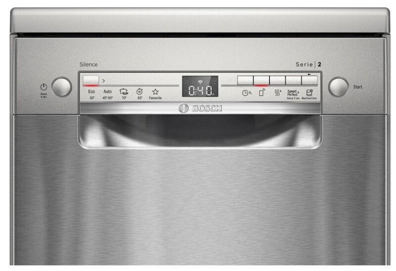 Máy rửa bát 10 bộ Bosch SPS2HKI42E cung cấp tới 6 chương trình rửa chuyên biệt