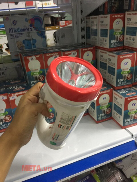 Đèn pin xách tay 2 chức năng Sunhouse SHE-8000
