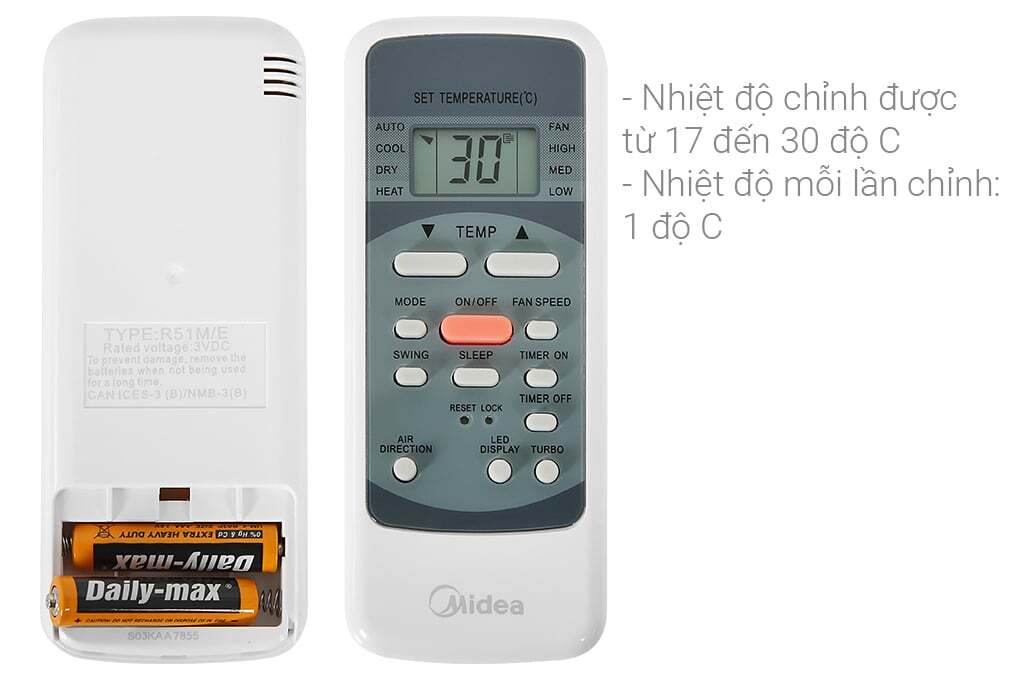 Máy lạnh có remote Máy lạnh