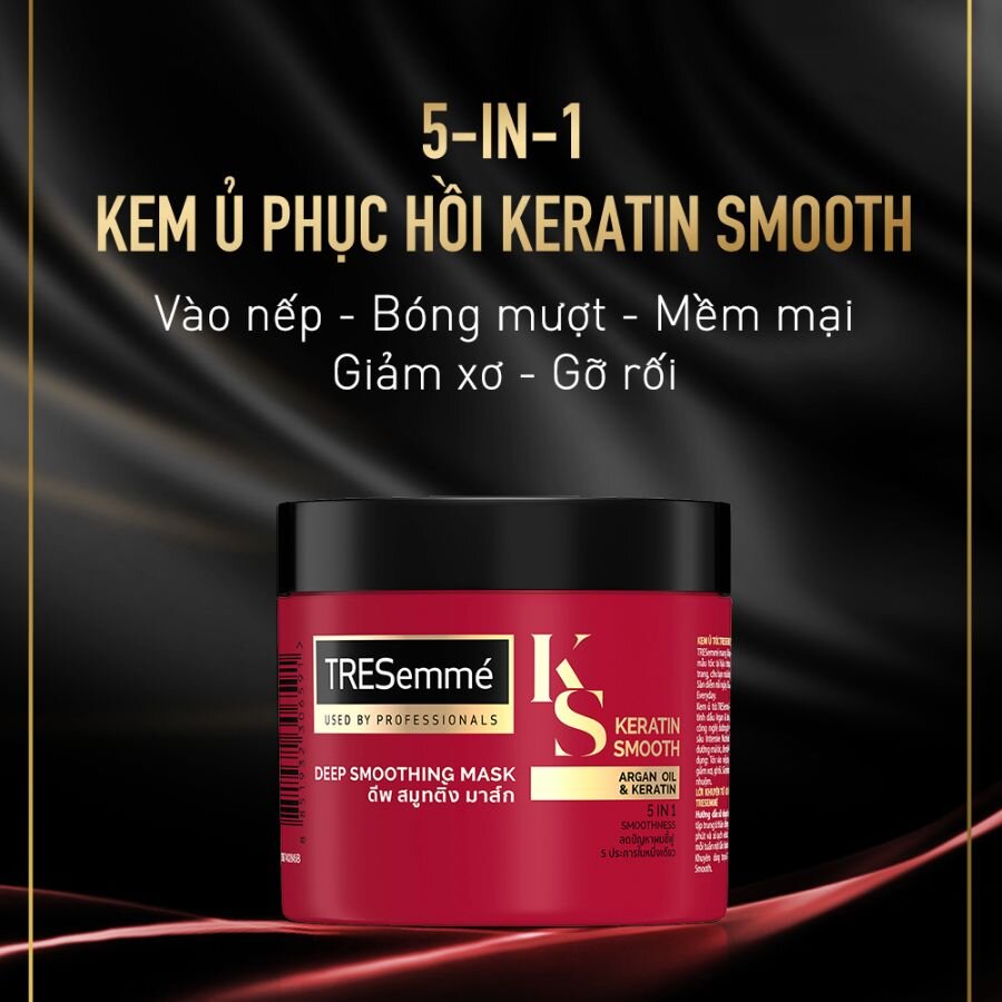 Kem ủ tóc phục hồi 5 in 1 TRESemmé 180ml Kem ủ tóc phục hồi 5 in 1 TRESemmé
