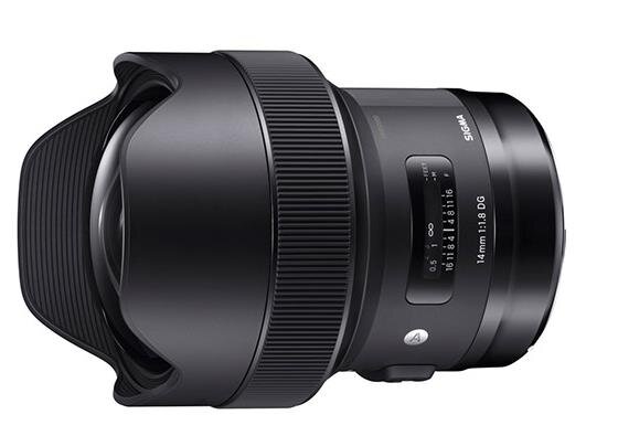 Ống Kính Sigma 14mm F1.8 DG HSM ART for Canon (Hàng Nhập Khẩu)
