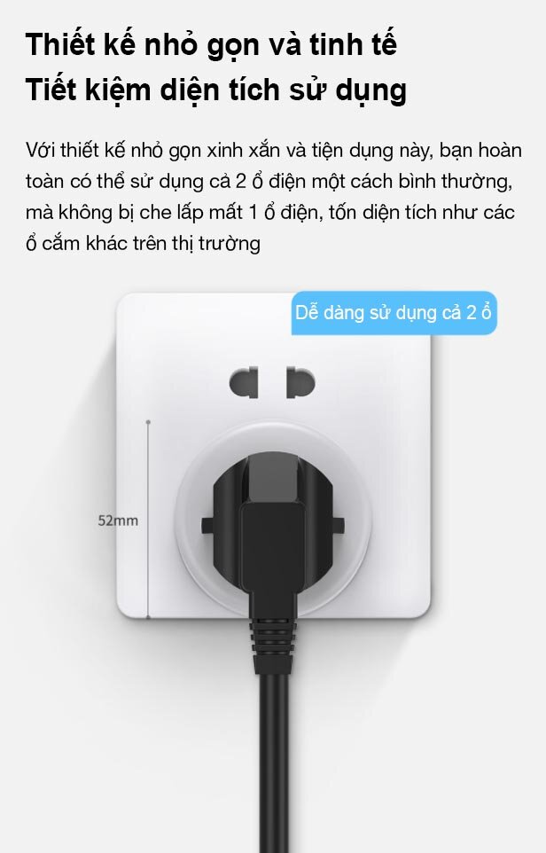 Ổ cắm thông minh Xiaomi Gosund CP1 