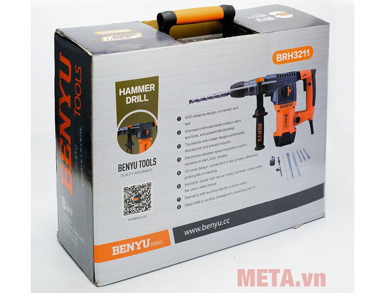 Máy khoan búa Benyu BRD3211