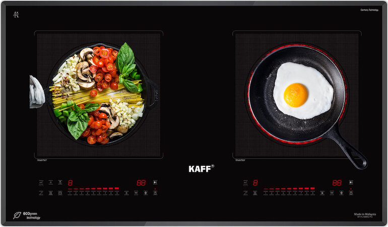 Bếp từ âm 2 vùng nấu Kaff KF-FL1368IC Pro