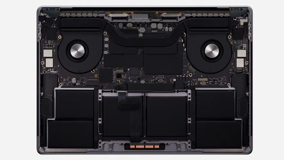 tản nhiệt MacBook Pro 16 inch 2019 Core i9