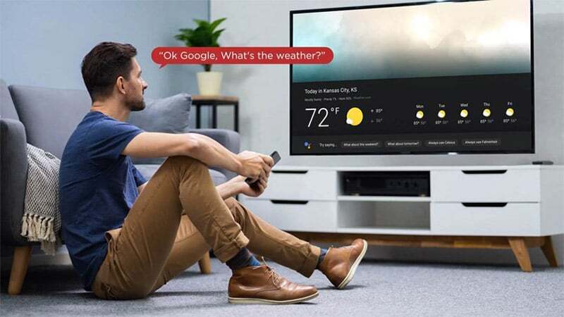 Tivi TCL 4K 50P745 có khả năng tìm kiếm bằng giọng nói hỗ trợ người lớn tuổi, trẻ em tìm kiếm chương trình yêu thích Tivi TCL 4K 50P745 có khả năng tìm kiếm bằng giọng nói hỗ trợ người lớn tuổi, trẻ em tìm kiếm chương trình yêu thích
