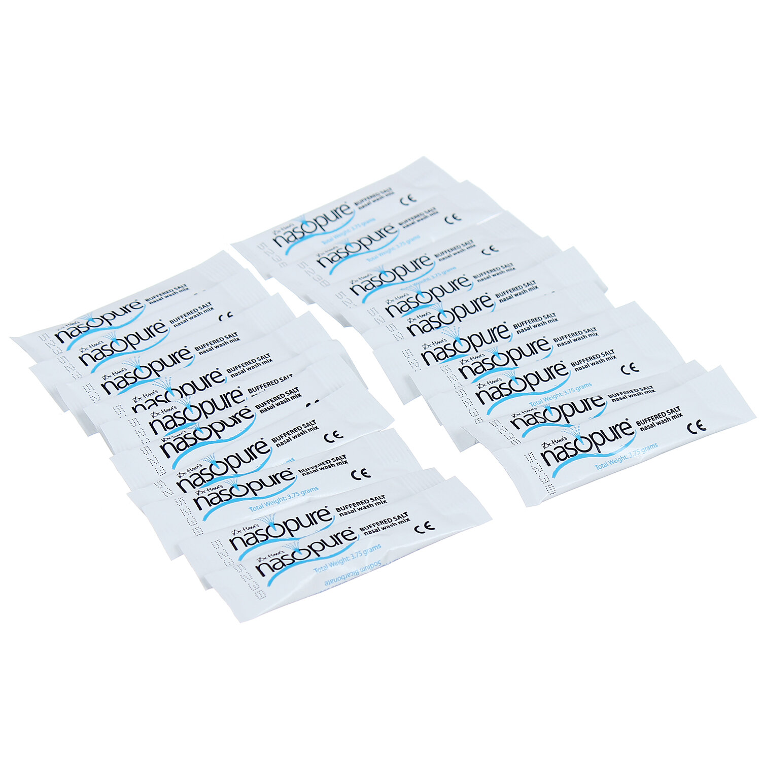  Set 20 gói muối hòa tan rửa mũi Nasopure