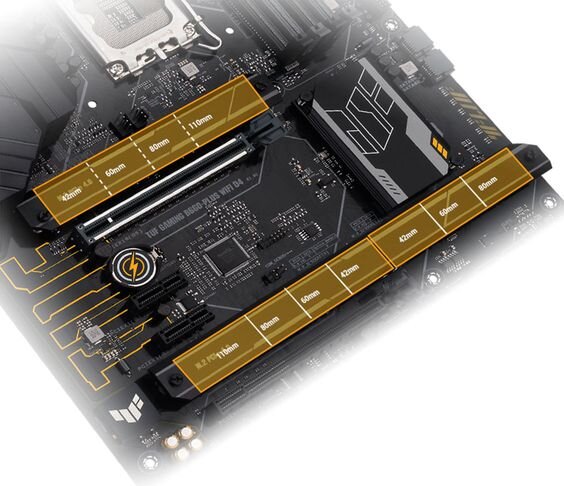 Mainboard Asus TUF Gaming B660-Plus wifi D4 (ảnh 3)