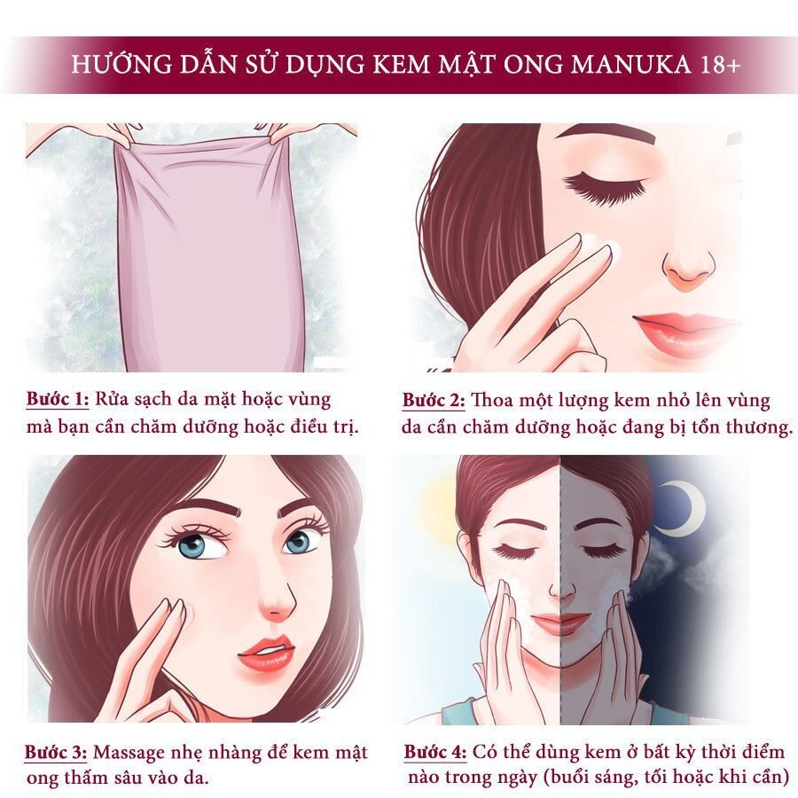 Kem Mật Ong Thâm Mụn 18+ Skin Health