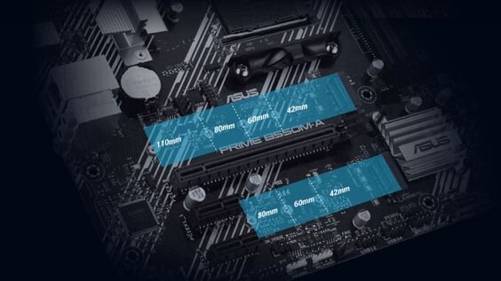 Mainboard Asus PRIME B550M-A (ảnh 4)