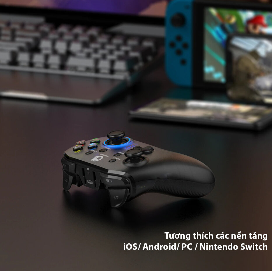 Tay cầm chơi game không dây Gamesir Wireless Controller T4 Pro 4