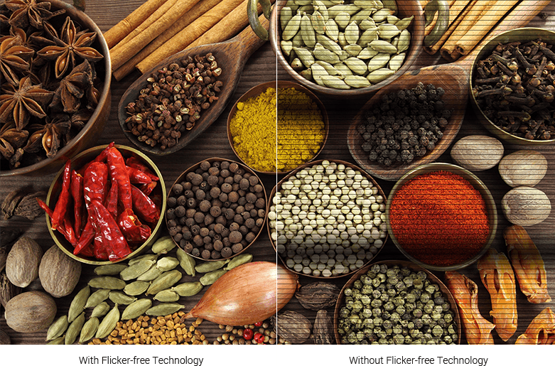 Màn hình Asus VA24DQLB khử nhấp nháy