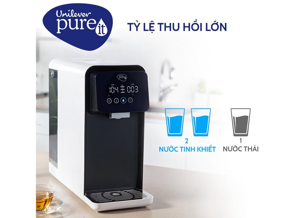 Máy lọc nước Pureit Lavita CR5240 có tỷ lệ thu hồi nước lớn