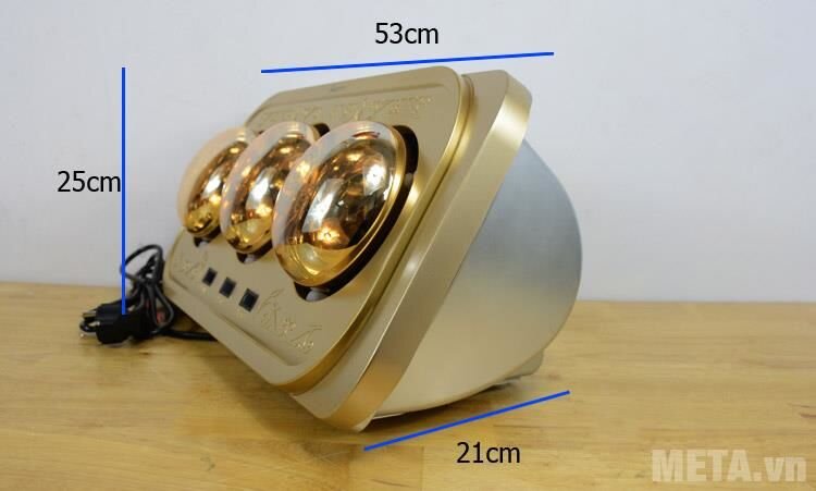 Đèn sưởi nhà tắm Moletty M-03H