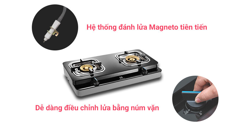 Bếp gas Electrolux ETG728GKR Bếp gas Electrolux ETG728GKR