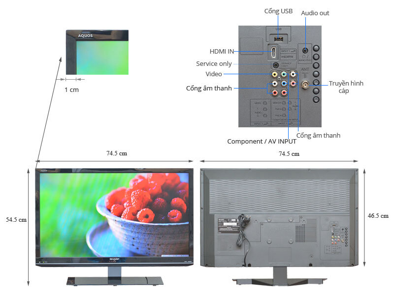 Tivi LED Sharp LC-32LE150M 32 inch