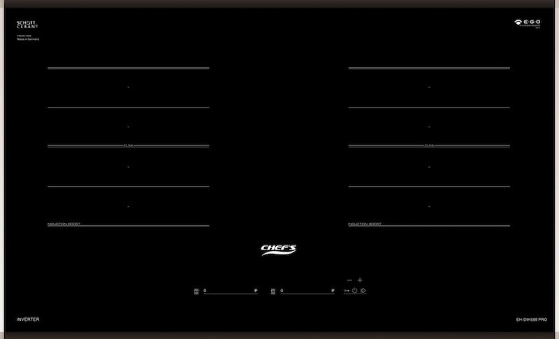 Bếp từ Chefs EH-DIH888 PRO sở hữu thiết kế sang trọng và hiện đại