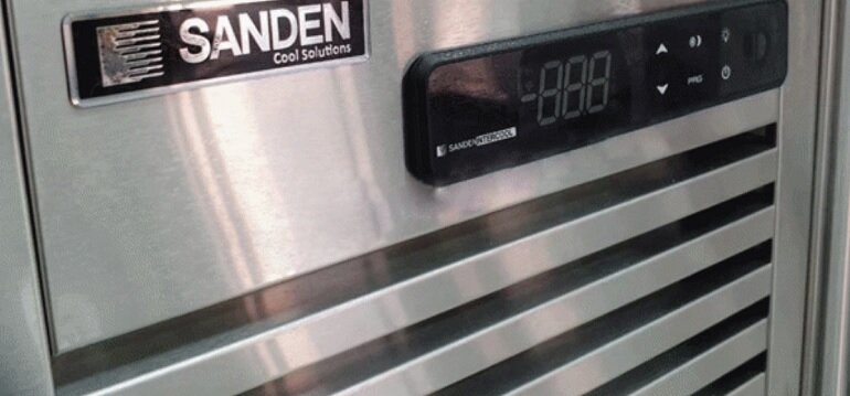 Bàn mát Sanden 2 cánh 235 lít SCR2-1206AR