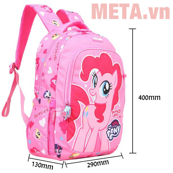 Balo học sinh cấp 1 Clever Hippo Easy Go My Little Pony