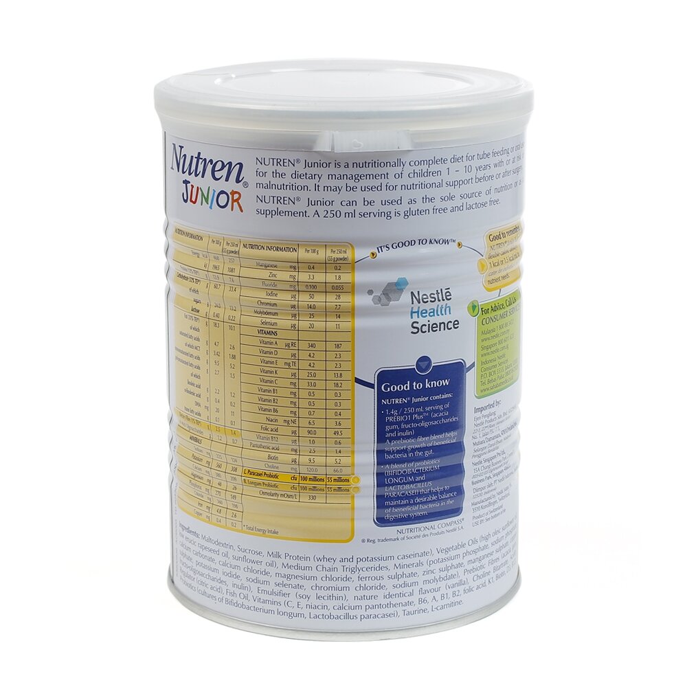  Sữa Nutren Junior 400g (1 - 10 tuổi)