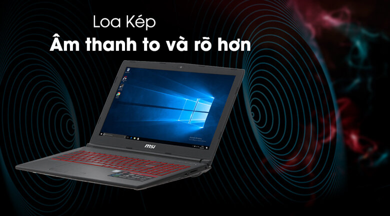 MSI GL62M 7RDX i7 7700HQ/8GB/1TB/4GB GTX1050/Win10/(1815VN)