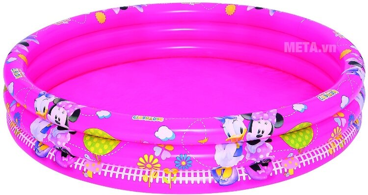 Bể phao bơi 3 tầng hình Micky Bestway 91036