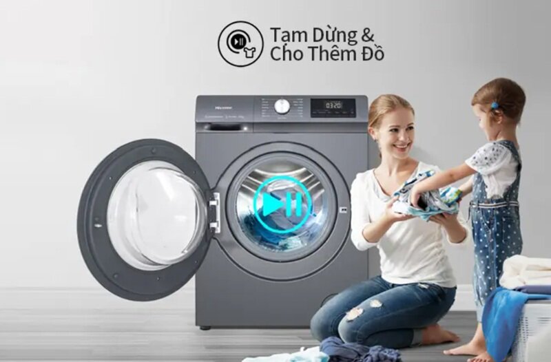 Máy giặt Hisense Inverter 10.5kg WF105N1