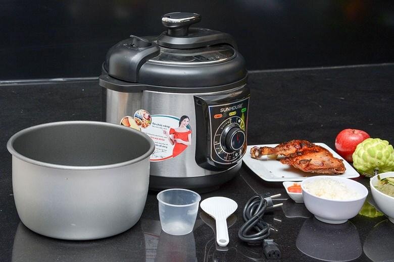 Nồi áp suất điện tử Sunhouse SH1650 5.0 lít Nồi áp suất điện tử Sunhouse SH1650 5.0 lít