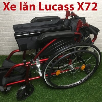 Xe lăn hợp kim nhôm cao cấp Lucass X72