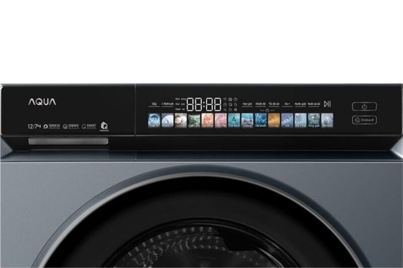 Máy giặt sấy Aqua Inverter 12/7 kg AWD12-BD4377U1L(GN)