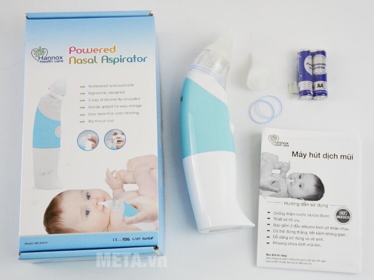 Máy hút dịch mũi cho bé Hannox ME8202X