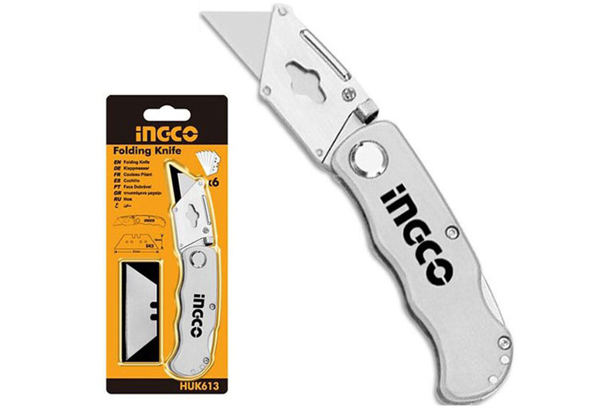 Dao rọc xếp 61x19mm INGCO HUK613