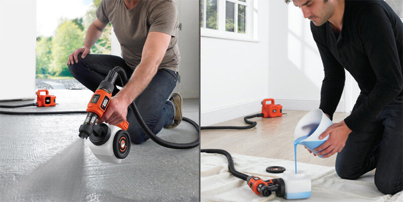 Máy phun sơn dùng điện Black