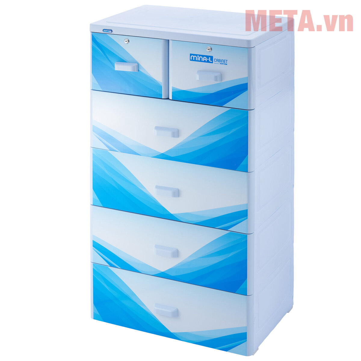 Tủ nhựa Mina-L Duy Tân 5 ngăn