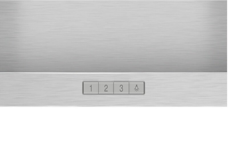 Bảng điều khiển máy hút mùi Bosch DWP96BC50B (Ảnh: Bosch).