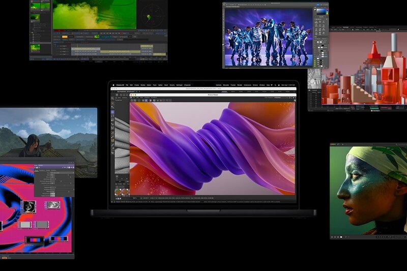 Mac Pro M4 đồ họa sống động