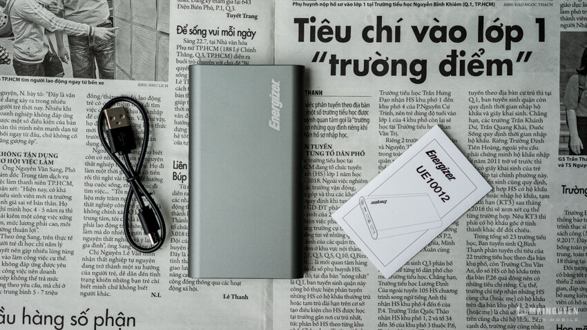 PIN SẠC DỰ PHÒNG ENERGIZER 10000MAH LI-PO 2 OUTPUT UE10012