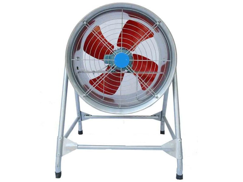 Quạt công nghiệp tròn Hawinco DFG 60A được tích hợp lưới bảo vệ an toàn Quạt công nghiệp tròn Hawinco DFG 60A