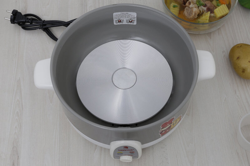 Nồi lẩu điện Happycook HCHP-350ST 3.5 lít Nồi lẩu điện Happycook HCHP-350ST 3.5 lít